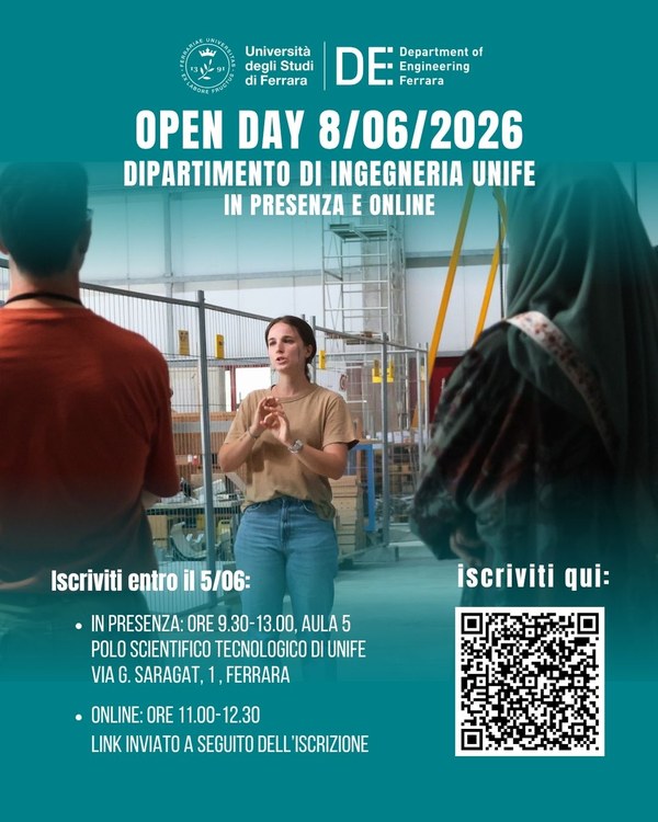 Open Day 8 giugno 2026